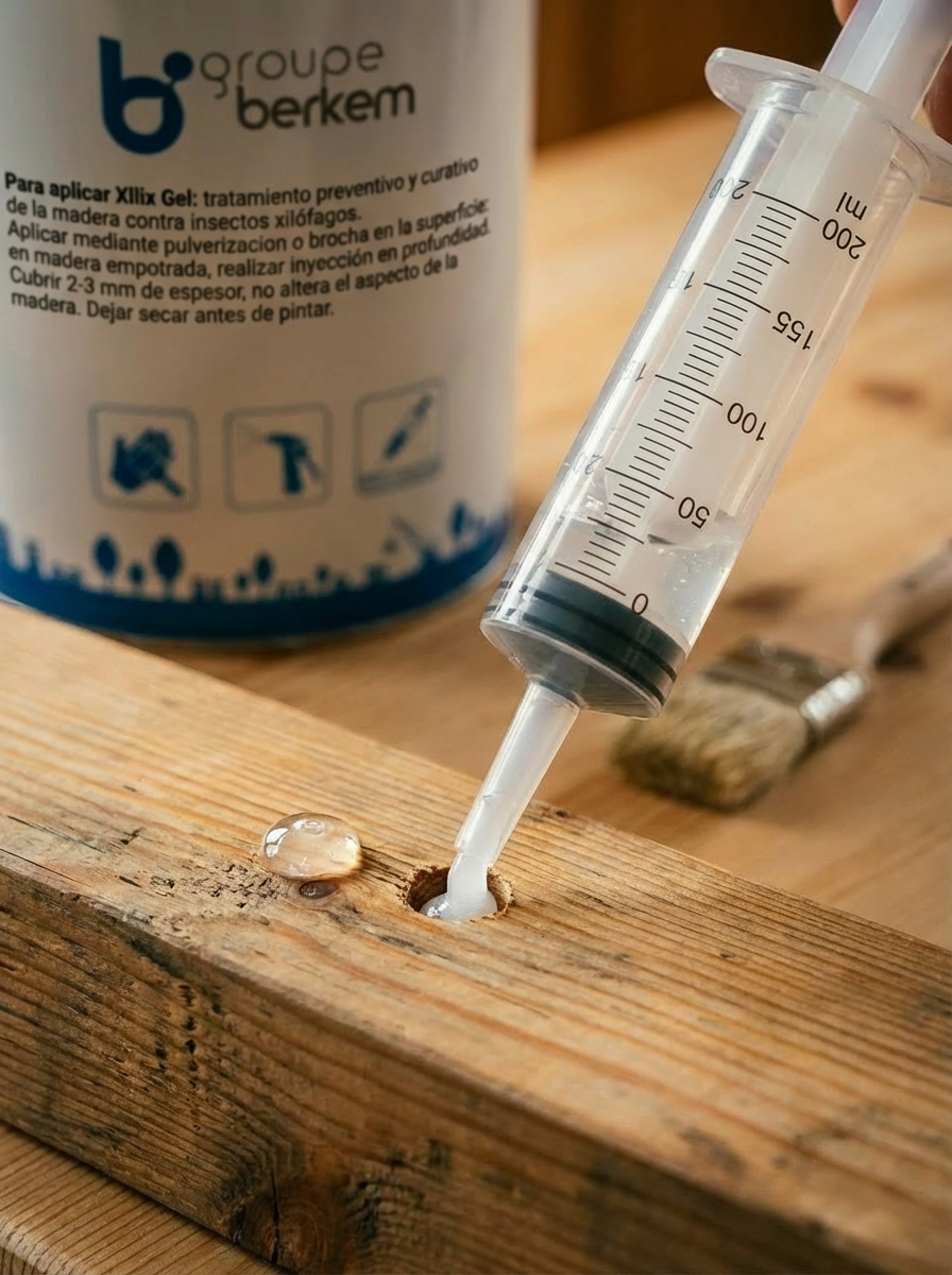 Xilix gel tarmes con jeringa